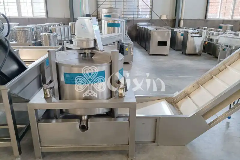 vegetable centrifugal deoiling machine