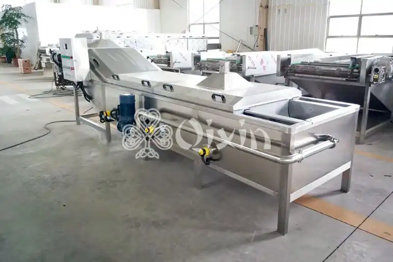 vegetable continuous blanching machine