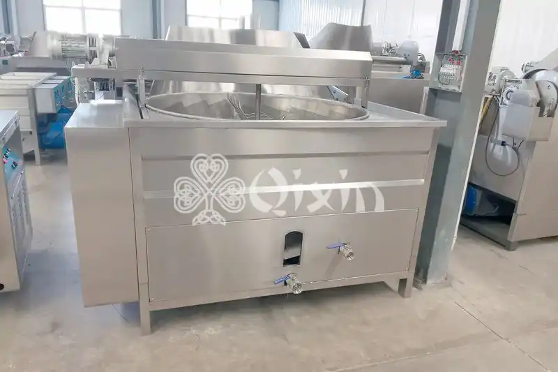 Automatic Discharge Frying Machine