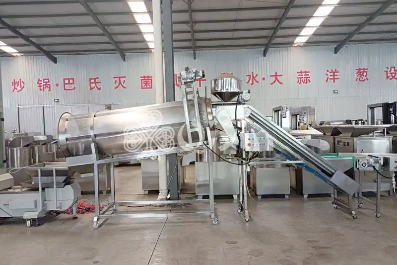 Rotary Drum Seasoning Machine