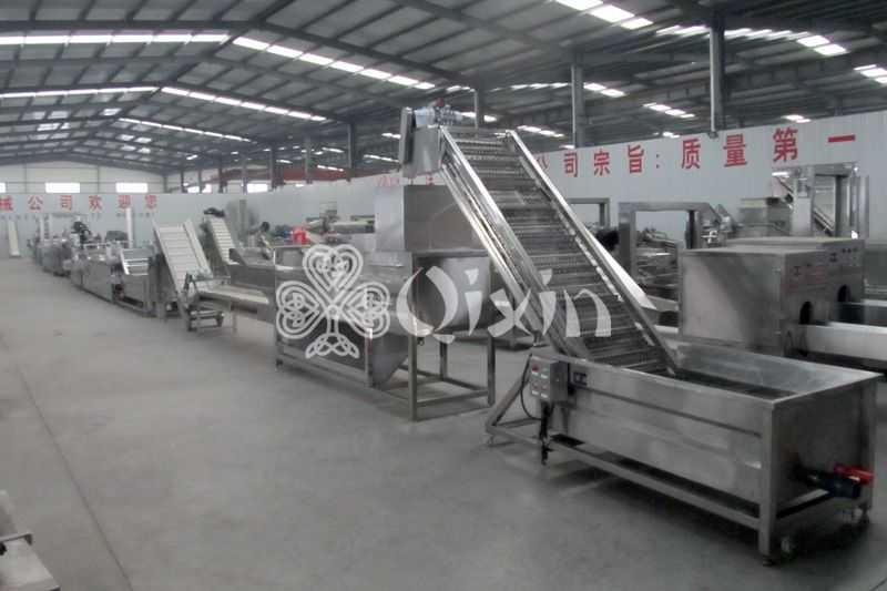 Full Automatic Potato Chips Processing Line