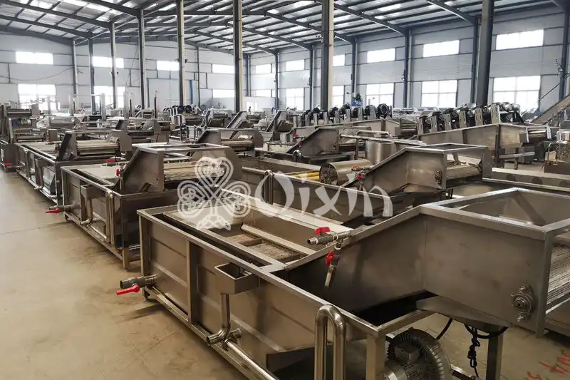 root vegetable processing 
line
