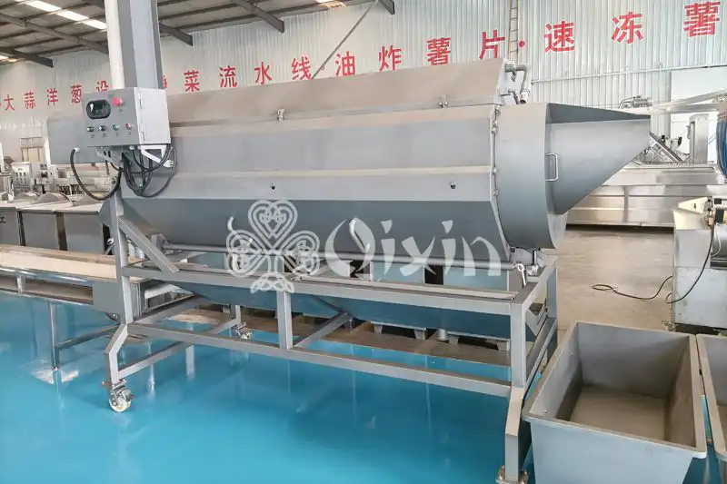 Washing and Peeling Machine