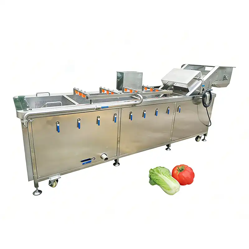 High pressure vegetable cleaning machine
